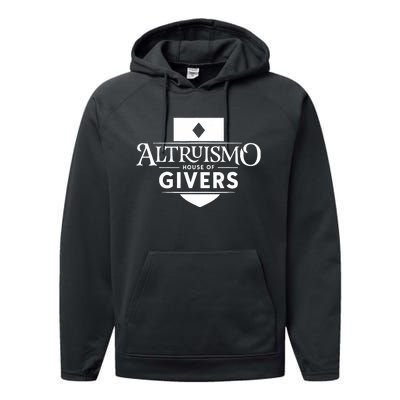 Altruismo House Of Givers School Spirit Givers Rca Educators Performance Fleece Hoodie