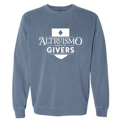 Altruismo House Of Givers School Spirit Givers Rca Educators Garment-Dyed Sweatshirt