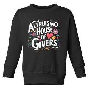 Altruismo House Of Givers Rca Givers School Spirit Toddler Sweatshirt