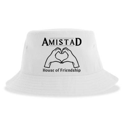 Amistad House Of Friendship Rca Friendly School Spirit Sustainable Bucket Hat