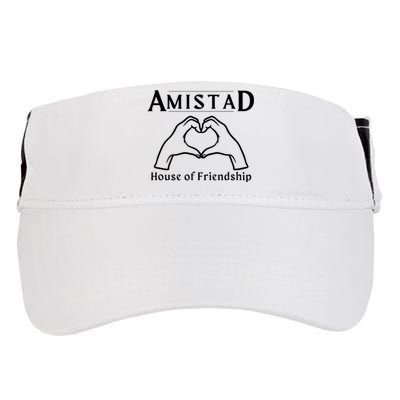 Amistad House Of Friendship Rca Friendly School Spirit Adult Drive Performance Visor