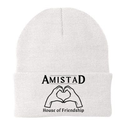 Amistad House Of Friendship Rca Friendly School Spirit Knit Cap Winter Beanie