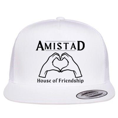 Amistad House Of Friendship Rca Friendly School Spirit Flat Bill Trucker Hat