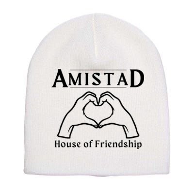 Amistad House Of Friendship Rca Friendly School Spirit Short Acrylic Beanie