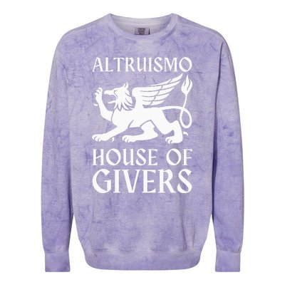 Altruismo House Of Givers Colorblast Crewneck Sweatshirt