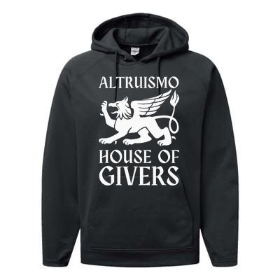 Altruismo House Of Givers Performance Fleece Hoodie