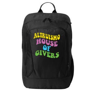 Altruismo House Of Givers Rca Givers School Spirit City Backpack