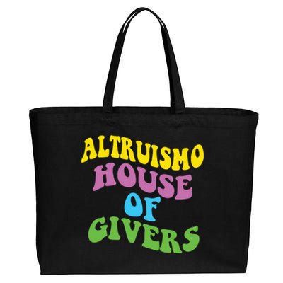 Altruismo House Of Givers Rca Givers School Spirit Cotton Canvas Jumbo Tote