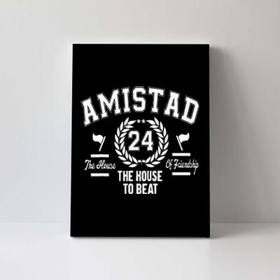 Amistad House Of Friendship House Friendship School Spirit Canvas