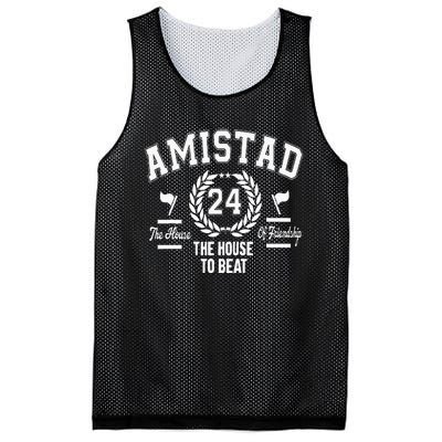 Amistad House Of Friendship House Friendship School Spirit Mesh Reversible Basketball Jersey Tank