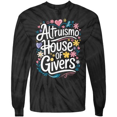 Altruismo House Of Givers School Spirit Tie-Dye Long Sleeve Shirt