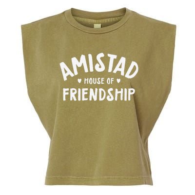 Amistad House Of Friendship Gift Garment-Dyed Women's Muscle Tee