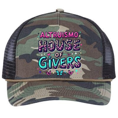 Altruismo House Of Givers Rca Givers School Spirit Retro Rope Trucker Hat Cap