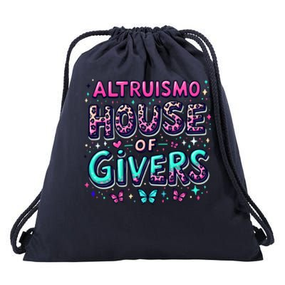 Altruismo House Of Givers Rca Givers School Spirit Drawstring Bag