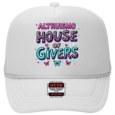 Altruismo House Of Givers Rca Givers School Spirit High Crown Mesh Back Trucker Hat