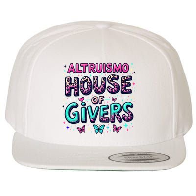 Altruismo House Of Givers Rca Givers School Spirit Wool Snapback Cap