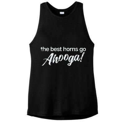 Ahooga Horn Ooga Horn Antique Car Buff Gift Ladies PosiCharge Tri-Blend Wicking Tank