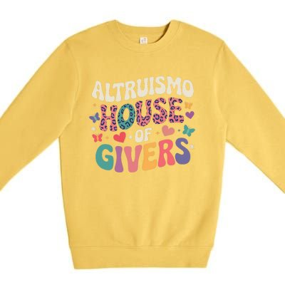 Altruismo House Of Givers Rca Givers School Spirit Premium Crewneck Sweatshirt