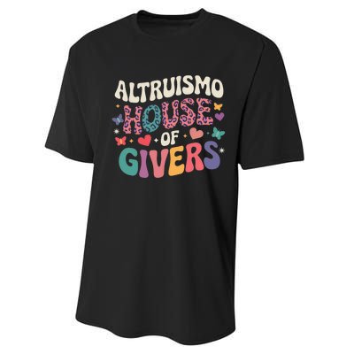 Altruismo House Of Givers Rca Givers School Spirit Performance Sprint T-Shirt