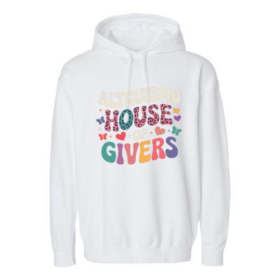 Altruismo House Of Givers Rca Givers School Spirit Garment-Dyed Fleece Hoodie