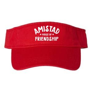 Amistad House Of Friendship Friendly School Spirit Valucap Bio-Washed Visor