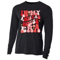 Amistad House Of Friendship Red Retro Groovy Social Amistad Cooling Performance Long Sleeve Crew