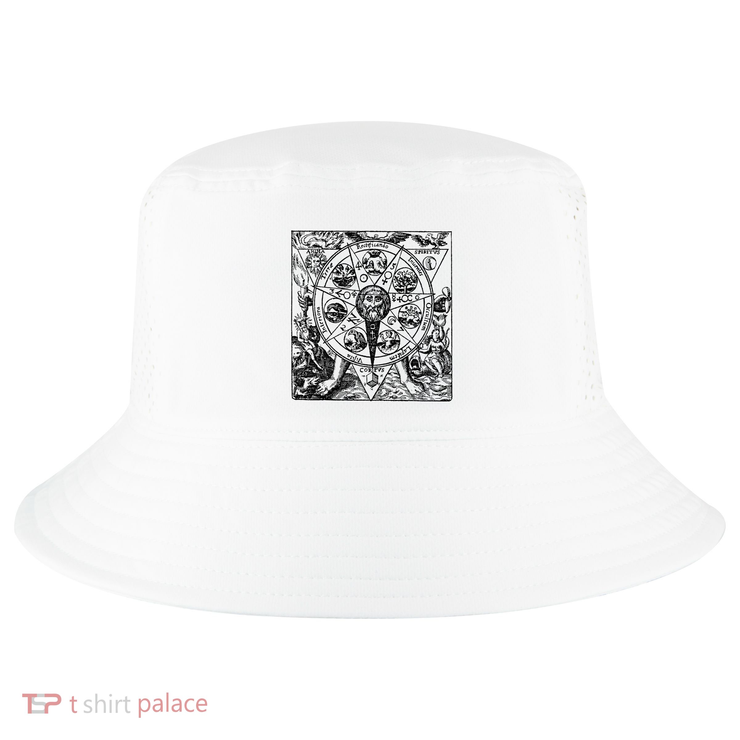 Alchemy Hermeticism Occult Magic Magick Graphic Tee Cool Comfort Performance Bucket Hat