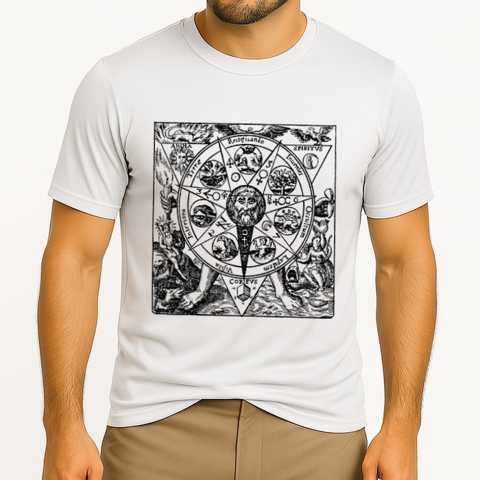 Alchemy Hermeticism Occult Magic Magick Graphic Tee Performance Shirt