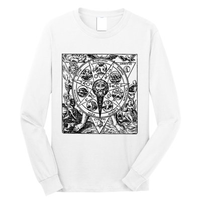 Alchemy Hermeticism Occult Magic Magick Graphic Tee Long Sleeve Shirt