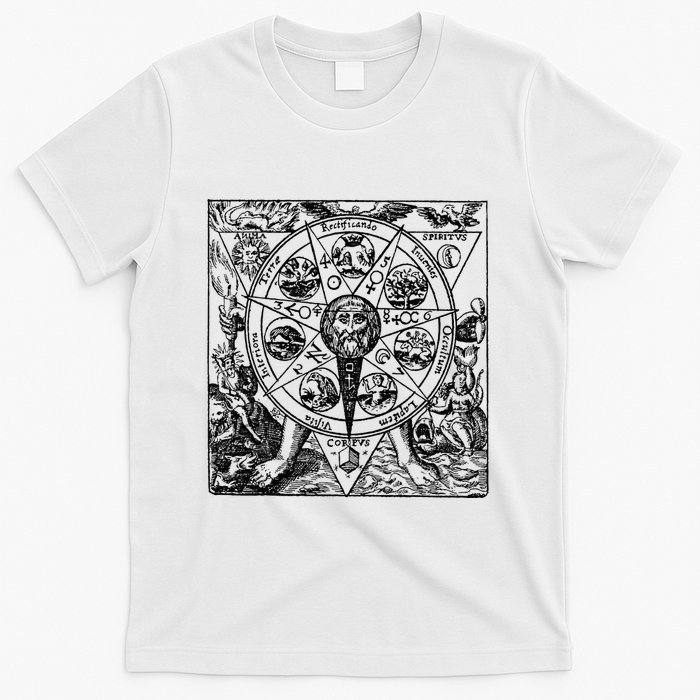 Alchemy Hermeticism Occult Magic Magick Graphic Tee T-Shirt