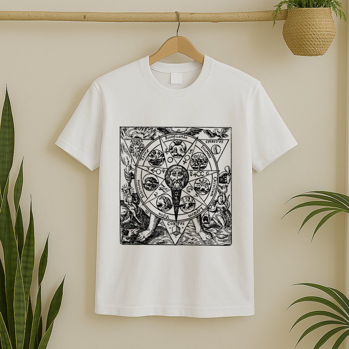 Alchemy Hermeticism Occult Magic Magick Graphic Tee T-Shirt
