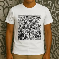 Alchemy Hermeticism Occult Magic Magick Graphic Tee T-Shirt