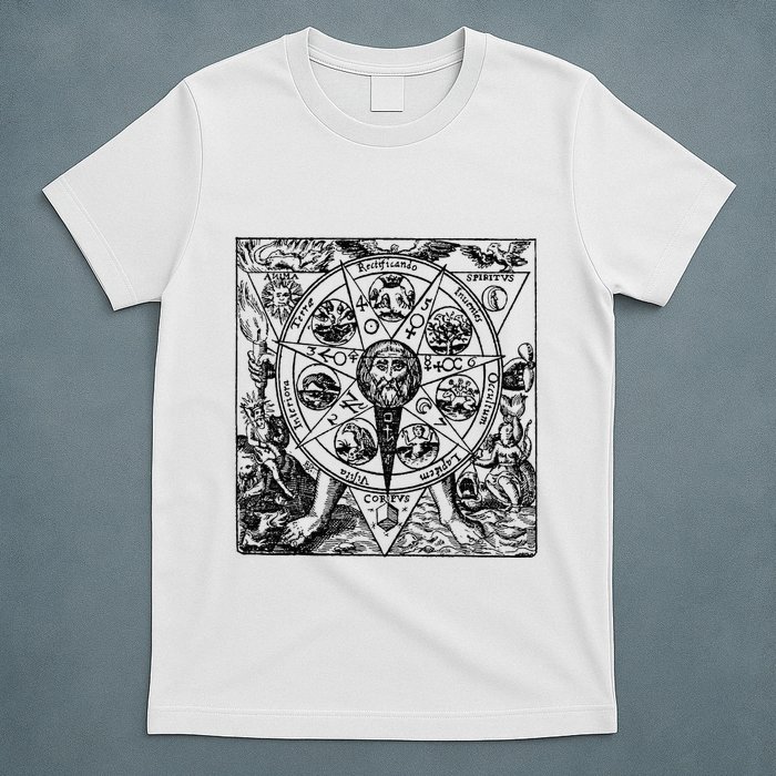 Alchemy Hermeticism Occult Magic Magick Graphic Tee T-Shirt