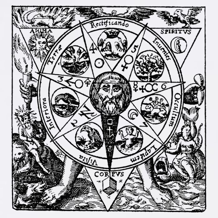Alchemy Hermeticism Occult Magic Magick Graphic Tee T-Shirt