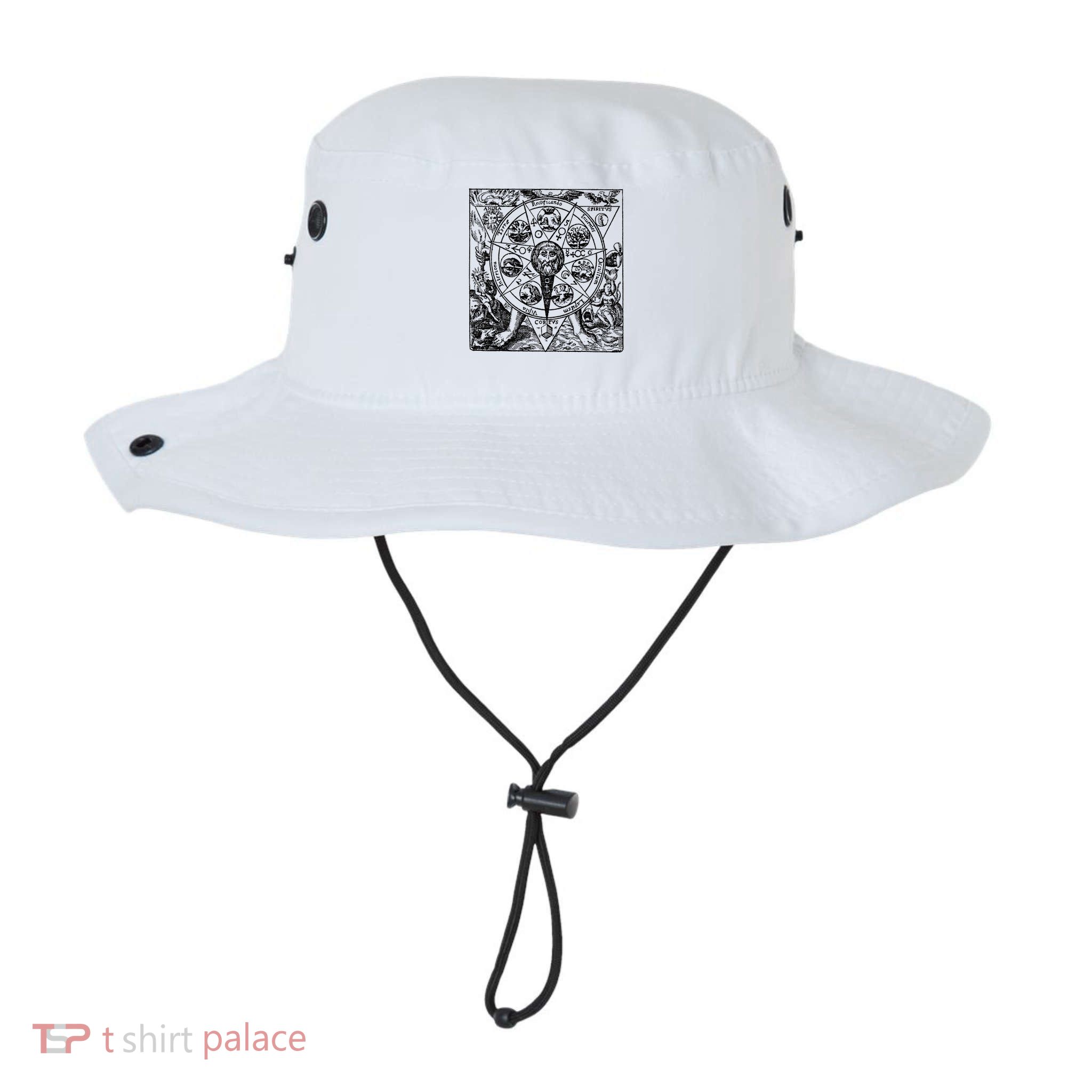 Alchemy Hermeticism Occult Magic Magick Graphic Tee Bucket Hat