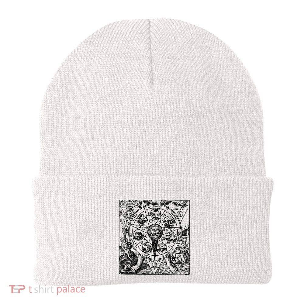 Alchemy Hermeticism Occult Magic Magick Graphic Tee Beanie