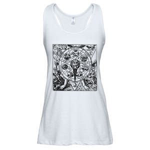 Alchemy Hermeticism Occult Magic Magick Graphic Tee Ladies Essential Flowy Tank