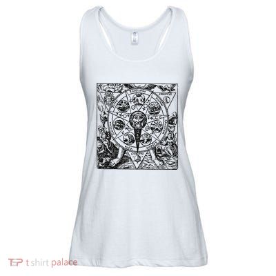 Alchemy Hermeticism Occult Magic Magick Graphic Tee Ladies Essential Flowy Tank