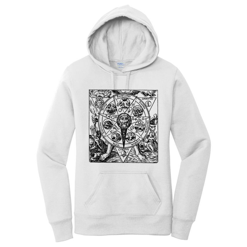 Alchemy Hermeticism Occult Magic Magick Graphic Tee Women's Pullover Hoodie