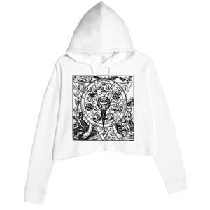 Alchemy Hermeticism Occult Magic Magick Graphic Tee Crop Fleece Hoodie