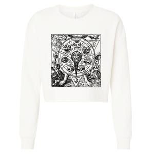 Alchemy Hermeticism Occult Magic Magick Graphic Tee Cropped Pullover Crew