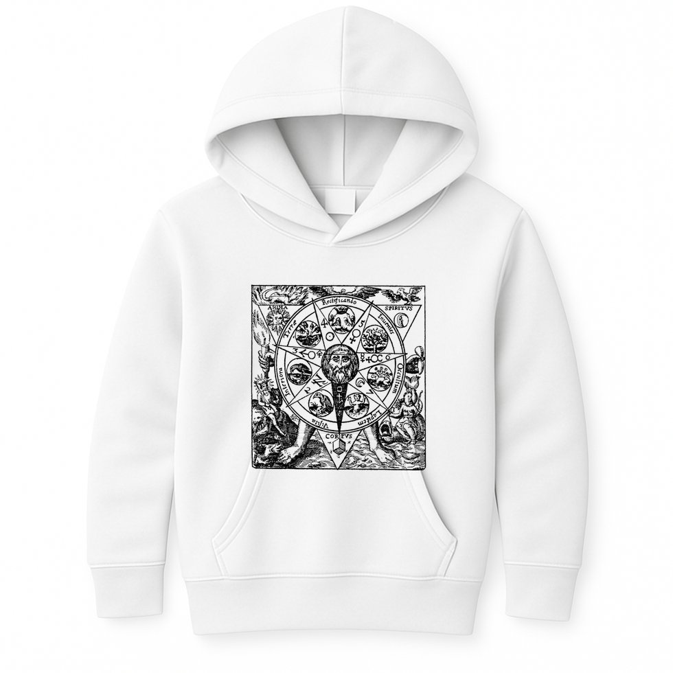 Alchemy Hermeticism Occult Magic Magick Graphic Tee Kids Hoodie