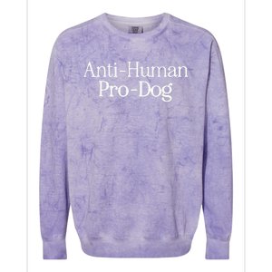 Anti Human Pro Dog Colorblast Crewneck Sweatshirt