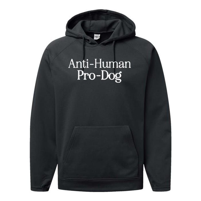 Anti Human Pro Dog Performance Fleece Hoodie