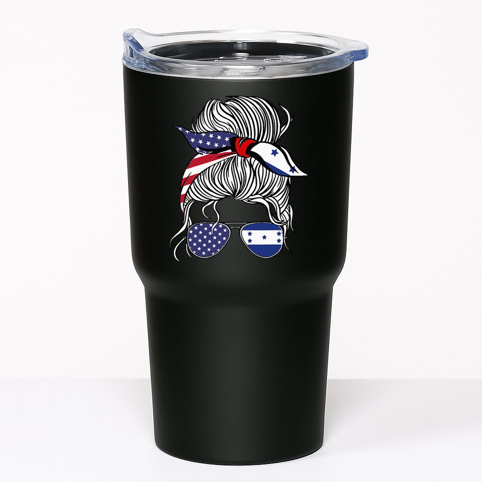 American Honduran Patriot Flag  Honduras Grown Tumbler