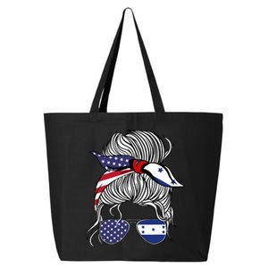 American Honduran Patriot Flag  Honduras Grown 25L Jumbo Tote