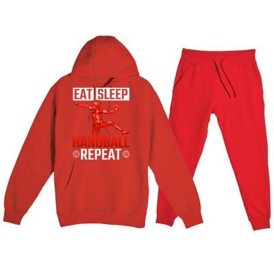 Athlete Handball Player Gift Handball Gift Premium Hooded Sweatsuit Set