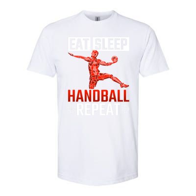 Athlete Handball Player Gift Handball Gift Softstyle CVC T-Shirt