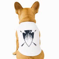 Arrowhead Hunting Pine Tree Moon Scenery Arrowhead Hunter Doggie Tank