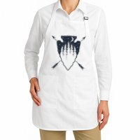 Arrowhead Hunting Pine Tree Moon Scenery Arrowhead Hunter Apron